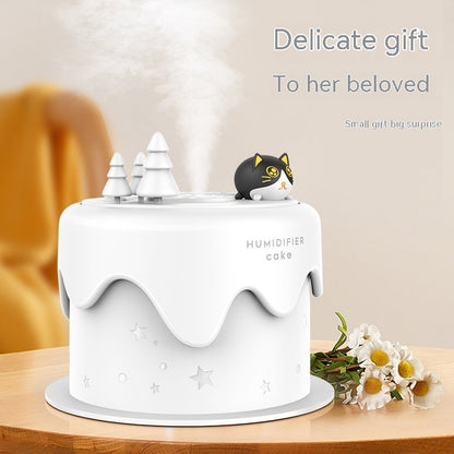 Cake Mini Humidifier Household Silent Desktop